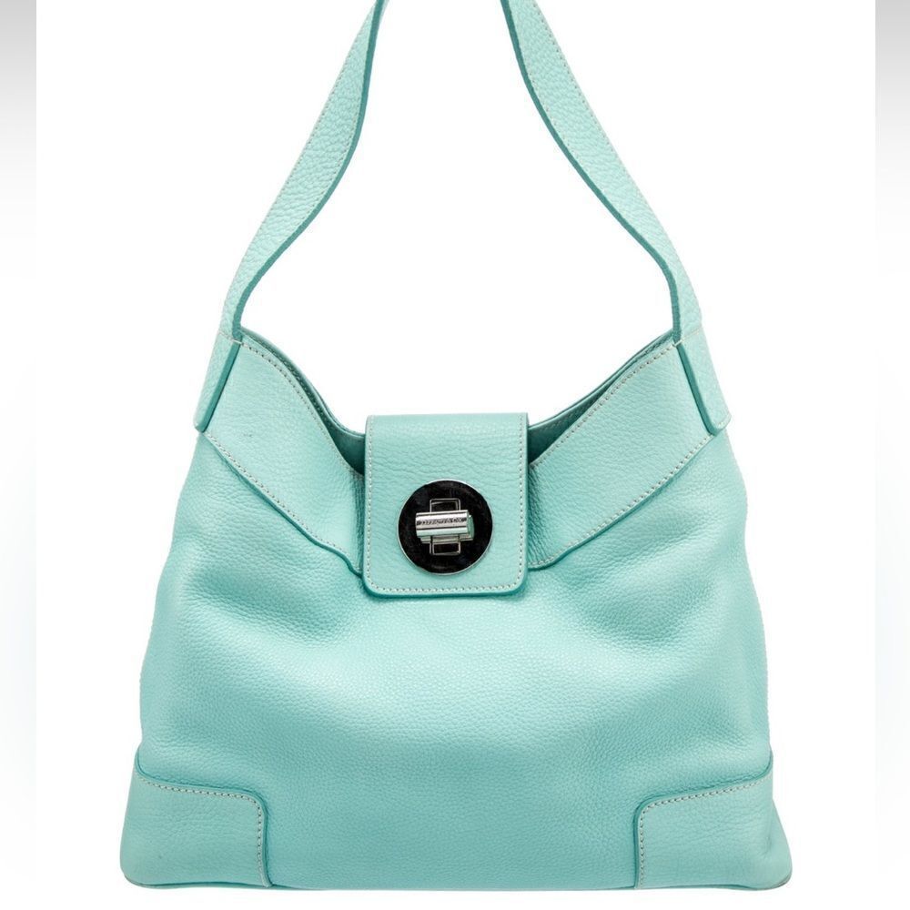 Tiffany & Co Ellis Blue Hobo Bag